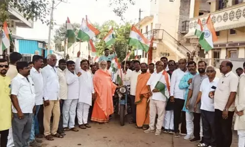ಚಿತ್ತಾಪುರ | ಬಿಜೆಪಿ ಯುವ ಮೋರ್ಚಾದಿಂದ ತಿರಂಗಾ ಯಾತ್ರೆಯ ಪ್ರಯುಕ್ತ ಬೈಕ್ ಕ್ಯಾಲಿ