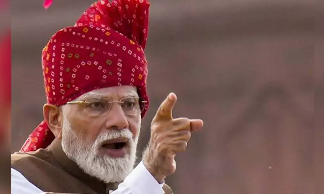 ‘ದಿಮಾಗಿ ನಕ್ಸಲ್’ ವಿರುದ್ಧ ಎಚ್ಚರಿಕೆ; ಒಂದು ಕೋಟಿ ಯುವಕರಿಗೆ AI ತರಬೇತಿ: ಸ್ವಾತಂತ್ರ್ಯ ದಿನಾಚರಣೆ ಭಾಷಣದಲ್ಲಿ ಪ್ರಧಾನಿ ಮೋದಿ ಹೇಳಿದ್ದೇನು?