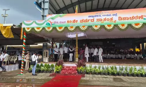ಉಡುಪಿ: 80ನೇ ಸ್ವಾತಂತ್ರ್ಯೋತ್ಸವ; ಧ್ವಜಾರೋಹಣ ನೆರವೇರಿಸಿದ ಉಸ್ತುವಾರಿ ಸಚಿವ ರಿಝ್ವಾನ್ ಅರ್ಷದ್‌