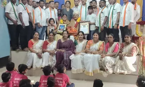 ಸುಧಾಕರ ಶೆಟ್ಟರಿಗೆ ಸ್ವಾತಂತ್ರ್ಯ ಸೇನಾನಿ ಎಂ.ಡಿ.ಅಧಿಕಾರಿ ಪ್ರಶಸ್ತಿ ಪ್ರದಾನ