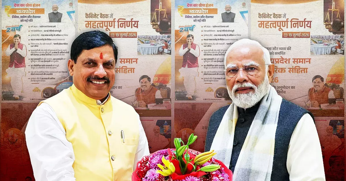 Madhya Pradesh ಸರಕಾರದ ಪ್ರಚಾರದ ಅಬ್ಬರ: ದಿನಕ್ಕೆ 1.9 ಕೋಟಿ ರೂಪಾಯಿ ವೆಚ್ಚ! Madhya Pradesh ಸರಕಾರದ ಪ್ರಚಾರದ ಅಬ್ಬರ: ದಿನಕ್ಕೆ 1.9 ಕೋಟಿ ರೂಪಾಯಿ ವೆಚ್ಚ!