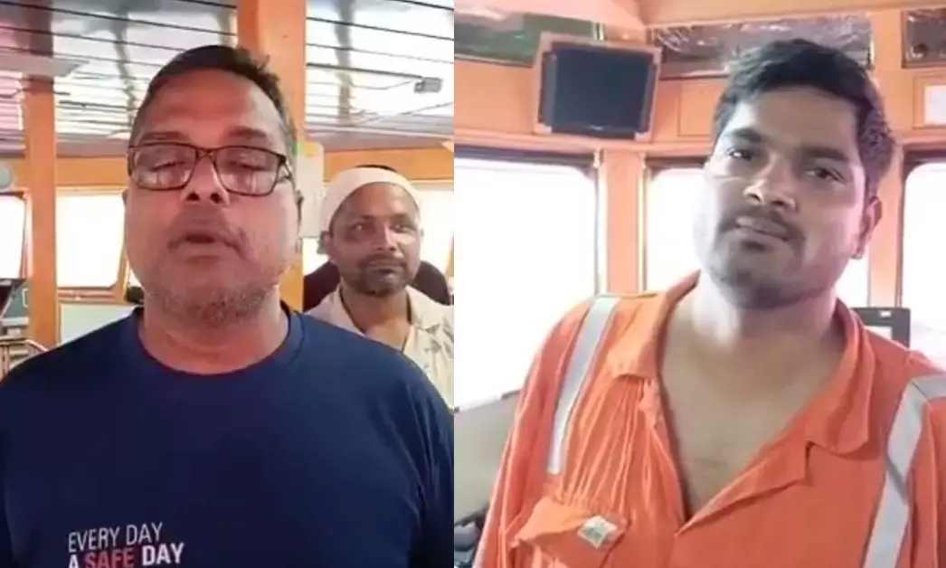 ʼಕಂಪೆನಿಯು ನಮ್ಮ ಜೀವವನ್ನು ಅಪಾಯಕ್ಕೆ ಸಿಲುಕಿಸುತ್ತಿದೆ: ಹಾರ್ಮುಝ್ ಮೂಲಕ ಸಾಗಲು ನಿರಾಕರಿಸಿದ 16 ಭಾರತೀಯ ನಾವಿಕರು
