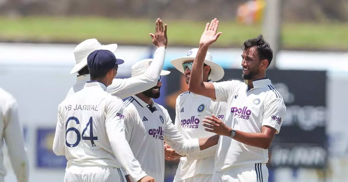 ಭಾರತ vs ಶ್ರೀಲಂಕಾ ಪ್ರಥಮ ಟೆಸ್ಟ್ | ಗೆಲುವಿನ ಸನಿಹದಲ್ಲಿ ಭಾರತ ಭಾರತ vs ಶ್ರೀಲಂಕಾ ಪ್ರಥಮ ಟೆಸ್ಟ್ | ಗೆಲುವಿನ ಸನಿಹದಲ್ಲಿ ಭಾರತ