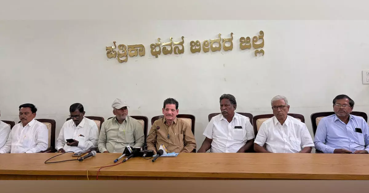 Bidar | ಅಂಬೇಡ್ಕರ್ ಸಮುದಾಯ ಭವನ ನಿರ್ಮಾಣಕ್ಕೆ ಜಾಗ ಮೀಸಲಿಡಿ: ಮಾರುತಿ ಬೌದ್ಧೆ Bidar | ಅಂಬೇಡ್ಕರ್ ಸಮುದಾಯ ಭವನ ನಿರ್ಮಾಣಕ್ಕೆ ಜಾಗ ಮೀಸಲಿಡಿ: ಮಾರುತಿ ಬೌದ್ಧೆ