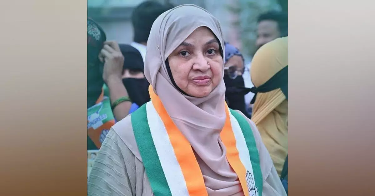 ಉರ್ದು ಶಿಕ್ಷಕರ ಖಾಲಿ ಹುದ್ದೆಗಳನ್ನು ನೇಮಕಾತಿಗೆ ಸೇರಿಸಲು ಸಿಎಂಗೆ ಶಾಸಕಿ ಖನೀಜ್ ಫಾತಿಮಾ ಆಗ್ರಹ ಉರ್ದು ಶಿಕ್ಷಕರ ಖಾಲಿ ಹುದ್ದೆಗಳನ್ನು ನೇಮಕಾತಿಗೆ ಸೇರಿಸಲು ಸಿಎಂಗೆ ಶಾಸಕಿ ಖನೀಜ್ ಫಾತಿಮಾ ಆಗ್ರಹ