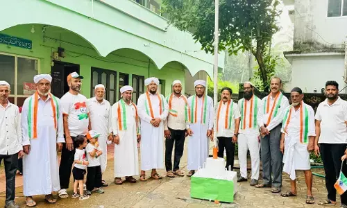 ಸಂತೋಷ ನಗರ: ಬದ್ರಿಯಾ ಜುಮಾ ಮಸೀದಿಯಲ್ಲಿ ಸ್ವಾತಂತ್ರ್ಯೋತ್ಸವ