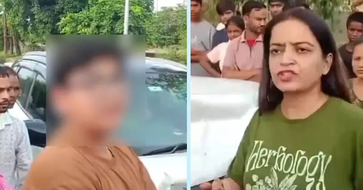 Uttar Pradesh | ಅಪ್ರಾಪ್ತ ಪುತ್ರ ಚಲಾಯಿಸುತ್ತಿದ್ದ ಕಾರು ಅಪಘಾತ; ‘ಚಲ್ತಾ ಹೈ’ ಎಂದ ತಾಯಿ ವಿರುದ್ಧ ಜನರಿಂದ ಆಕ್ರೋಶ Uttar Pradesh | ಅಪ್ರಾಪ್ತ ಪುತ್ರ ಚಲಾಯಿಸುತ್ತಿದ್ದ ಕಾರು ಅಪಘಾತ; ‘ಚಲ್ತಾ ಹೈ’ ಎಂದ ತಾಯಿ ವಿರುದ್ಧ ಜನರಿಂದ ಆಕ್ರೋಶ