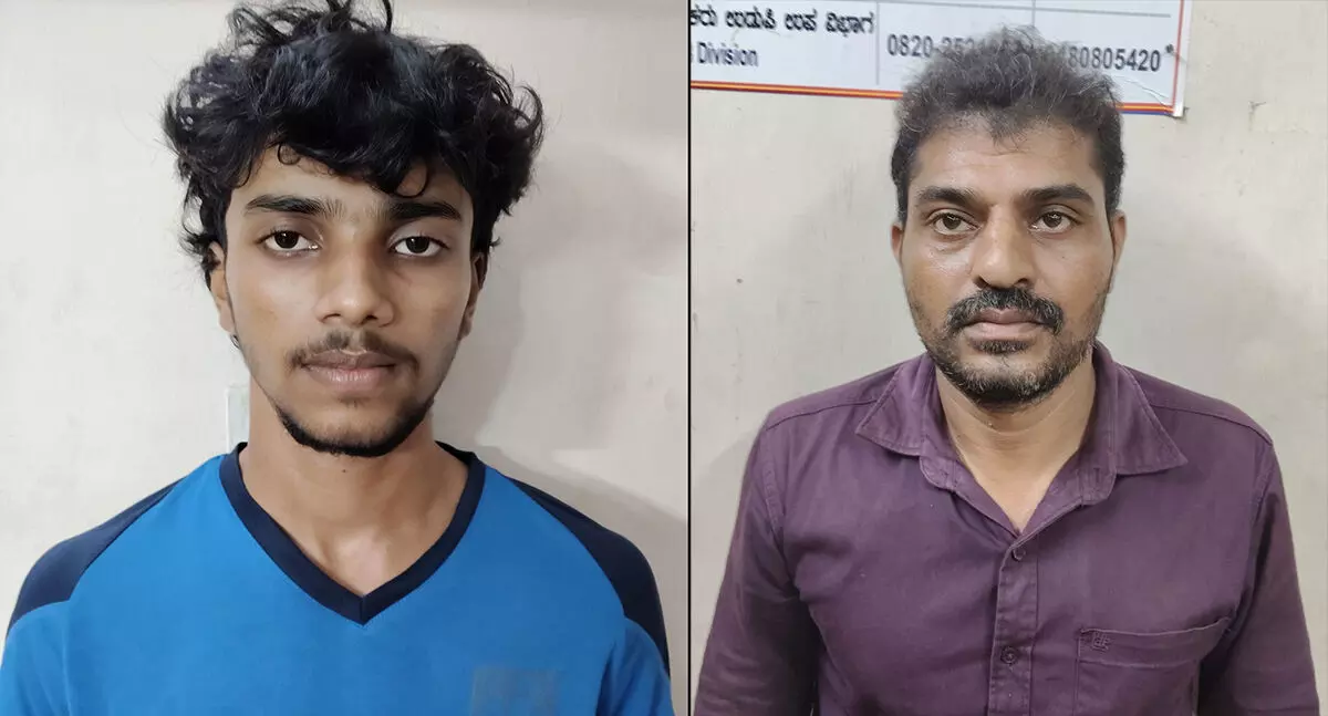 ಉಡುಪಿ| ಮನೆಗೆ ನುಗ್ಗಿ ಕಳ್ಳತನ ಪ್ರಕರಣ: ಇಬ್ಬರು ಆರೋಪಿಗಳ ಬಂಧನ ಉಡುಪಿ| ಮನೆಗೆ ನುಗ್ಗಿ ಕಳ್ಳತನ ಪ್ರಕರಣ: ಇಬ್ಬರು ಆರೋಪಿಗಳ ಬಂಧನ