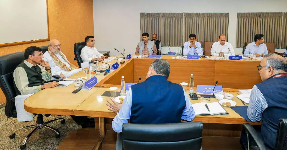 2030ರ ಕಾಮನ್ ವೆಲ್ತ್ ಗೇಮ್ಸ್ ತಯಾರಿ, 2036ರ ಒಲಿಂಪಿಕ್ಸ್ ಬಿಡ್: ಅಮಿತ್ ಶಾರಿಂದ ಪರಿಶೀಲನಾ ಸಭೆ 2030ರ ಕಾಮನ್ ವೆಲ್ತ್ ಗೇಮ್ಸ್ ತಯಾರಿ, 2036ರ ಒಲಿಂಪಿಕ್ಸ್ ಬಿಡ್: ಅಮಿತ್ ಶಾರಿಂದ ಪರಿಶೀಲನಾ ಸಭೆ