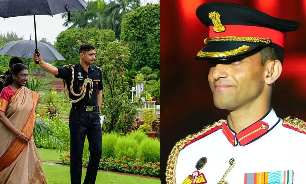ರಾಷ್ಟ್ರಪತಿ ಮುರ್ಮು ಅವರ ಎಡಿಸಿ ಮೇಜರ್ ರಿಷಭ್ ಸಿಂಗ್ ಭಾರತೀಯ ಸೇನೆಯಿಂದ ಸ್ವಯಂ ನಿವೃತ್ತಿ