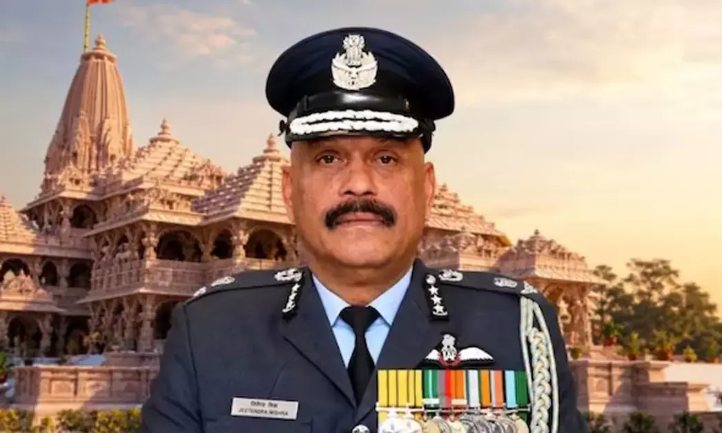 Ayodhya Ram Mandir | CEO ಆಗಿ ನಿವೃತ್ತ ಏರ್ ಮಾರ್ಷಲ್ ಜೀತೇಂದ್ರ ಮಿಶ್ರಾ ಅಧಿಕಾರ ಸ್ವೀಕಾರ