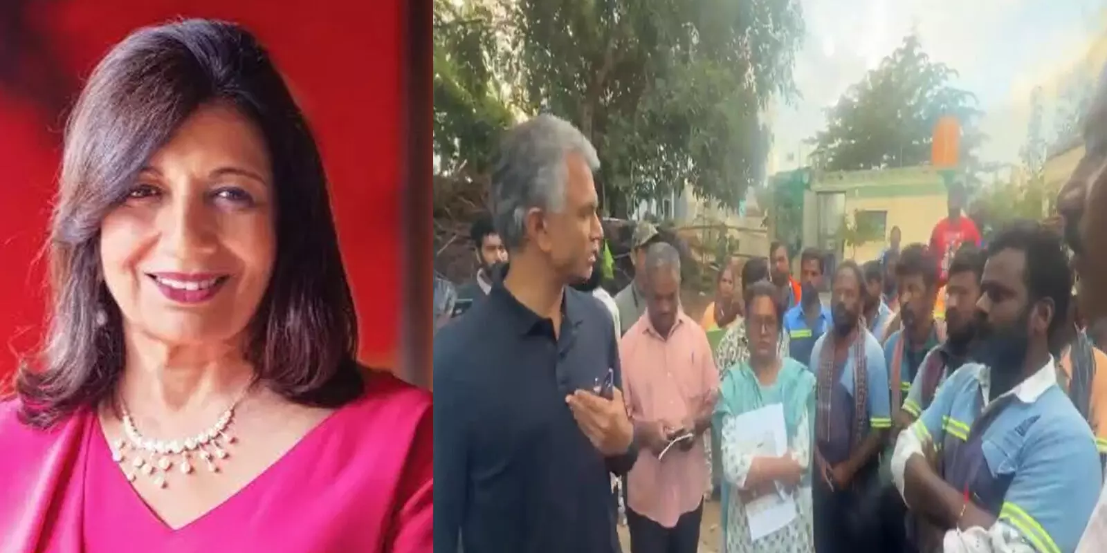 ‘ನಗರ ಸ್ವಚ್ಛವಾಗದಿದ್ದರೆ ಖಾಯಂ ಉದ್ಯೋಗದ ಪ್ರಶ್ನೆಯೇ ಇಲ್ಲ’: ಕೃಷ್ಣಬೈರೇಗೌಡ ಬೆಂಬಲಕ್ಕೆ ನಿಂತ ಕಿರಣ್ ಮಜುಂದಾರ್ ಶಾ ‘ನಗರ ಸ್ವಚ್ಛವಾಗದಿದ್ದರೆ ಖಾಯಂ ಉದ್ಯೋಗದ ಪ್ರಶ್ನೆಯೇ ಇಲ್ಲ’: ಕೃಷ್ಣಬೈರೇಗೌಡ ಬೆಂಬಲಕ್ಕೆ ನಿಂತ ಕಿರಣ್ ಮಜುಂದಾರ್ ಶಾ