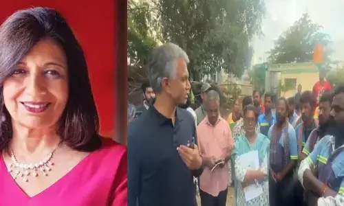 ‘ನಗರ ಸ್ವಚ್ಛವಾಗದಿದ್ದರೆ ಖಾಯಂ ಉದ್ಯೋಗದ ಪ್ರಶ್ನೆಯೇ ಇಲ್ಲ’: ಕೃಷ್ಣಬೈರೇಗೌಡ ಬೆಂಬಲಕ್ಕೆ ನಿಂತ ಕಿರಣ್ ಮಜುಂದಾರ್ ಶಾ