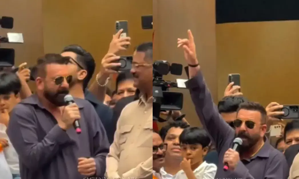 ʼಮರಾಠಿಯಲ್ಲಿ ಮಾತನಾಡಿʼ ಎಂದ ಮಹಾರಾಷ್ಟ್ರ ಸಚಿವರ ವಿನಂತಿಯನ್ನು ನಯವಾಗಿ ತಳ್ಳಿ ಹಾಕಿದ ಸಂಜಯ್ ದತ್!