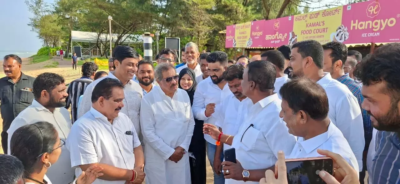 ಕಡಲ್ಕೊರೆತದಿಂದ ಪ್ರವಾಸೋದ್ಯಮ ಅಭಿವೃದ್ಧಿ, ಚಟುವಟಿಕೆಗೆ ಸಮಸ್ಯೆ; ಶೀಘ್ರ ಮೀನುಗಾರಿಕಾ ಇಲಾಖೆಯೊಂದಿಗೆ ಜಂಟಿ ಸಭೆ: ಕೆ.ಜೆ.ಜಾರ್ಜ್ ಕಡಲ್ಕೊರೆತದಿಂದ ಪ್ರವಾಸೋದ್ಯಮ ಅಭಿವೃದ್ಧಿ, ಚಟುವಟಿಕೆಗೆ ಸಮಸ್ಯೆ; ಶೀಘ್ರ ಮೀನುಗಾರಿಕಾ ಇಲಾಖೆಯೊಂದಿಗೆ ಜಂಟಿ ಸಭೆ: ಕೆ.ಜೆ.ಜಾರ್ಜ್