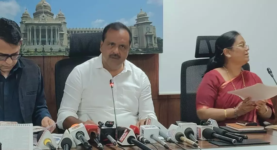 ಸೆ.26ರಿಂದ ‘ಕರ್ನಾಟಕ ಪರ್ವ-2026’ ಕಾರ್ಯಕ್ರಮ ಆಯೋಜನೆ : ಸಚಿವ ಯು.ಟಿ.ಖಾದರ್ ಸೆ.26ರಿಂದ ‘ಕರ್ನಾಟಕ ಪರ್ವ-2026’ ಕಾರ್ಯಕ್ರಮ ಆಯೋಜನೆ : ಸಚಿವ ಯು.ಟಿ.ಖಾದರ್