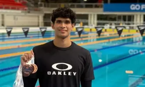 Asian Games 2026 | ಈಜು ಸ್ಪರ್ಧೆಯ 100 ಮೀಟರ್ ಬ್ಯಾಕ್ ಸ್ಟ್ರೋಕ್‌ನಲ್ಲಿ ಭಾರತದ ರಿಷಭ್ ದಾಸ್ ಫೈನಲ್ ಗೆ