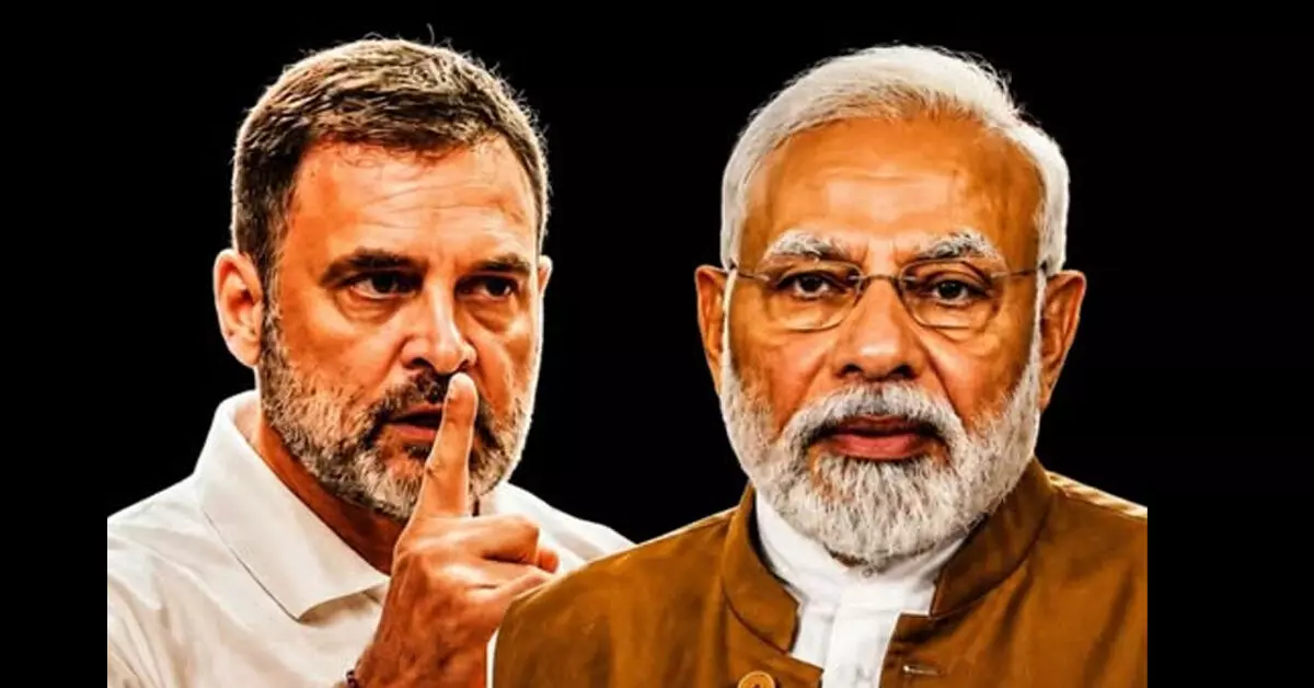 ರಾಹುಲ್ ಕಾಪಿ ಮಾಡುತ್ತಿದ್ದಾರಾ ಮೋದಿ? ರಾಹುಲ್ ಕಾಪಿ ಮಾಡುತ್ತಿದ್ದಾರಾ ಮೋದಿ?