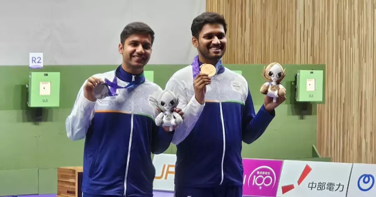 Asian Games | ಎರಡನೇ ದಿನ ನಾಲ್ಕು ಪದಕ ಗೆದ್ದ ಭಾರತ Asian Games | ಎರಡನೇ ದಿನ ನಾಲ್ಕು ಪದಕ ಗೆದ್ದ ಭಾರತ