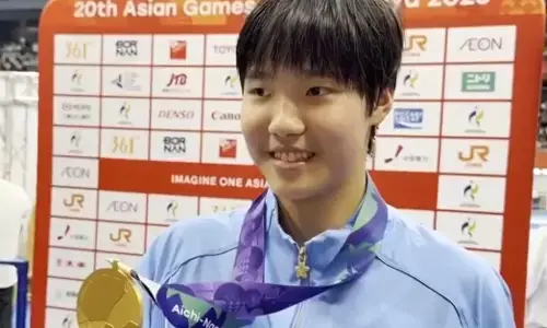 Asian Games| ಸತತ 2ನೇ ಚಿನ್ನ ಗೆದ್ದ ಚೀನಾದ 13ರ ಹರೆಯದ ಸ್ವಿಮ್ಮರ್ ಯು ಝಿದಿ