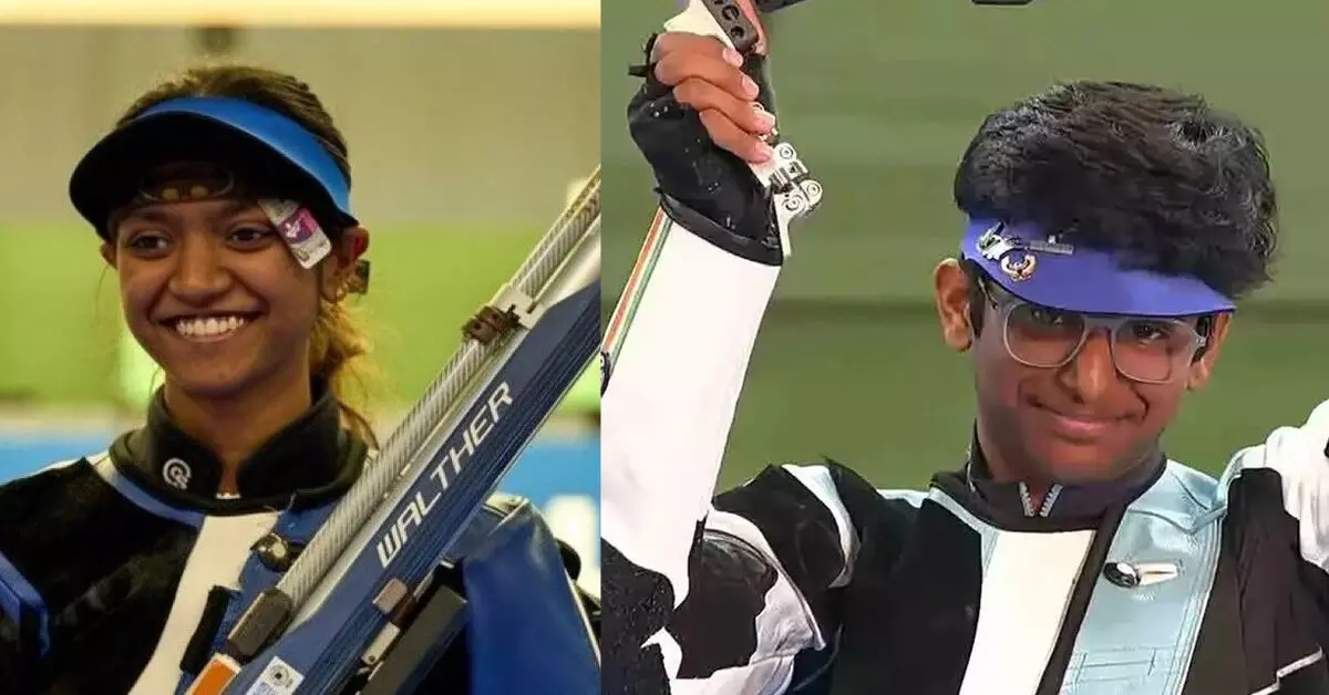 Asian Games 2026 | 10 ಮೀ. ರೈಫಲ್ನಲ್ಲಿ ಇಲಾವೆನಿಲ್ ವಲರಿವನ್–ರಾಕೇಶ್ ಜೋಡಿ ಫೈನಲ್ಗೆ Asian Games 2026 | 10 ಮೀ. ರೈಫಲ್ನಲ್ಲಿ ಇಲಾವೆನಿಲ್ ವಲರಿವನ್–ರಾಕೇಶ್ ಜೋಡಿ ಫೈನಲ್ಗೆ