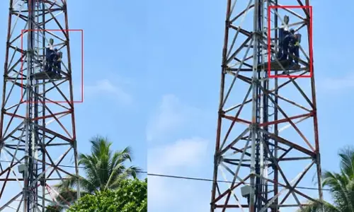 Kasaragod | BSNL ಟವರ್ ಏರಿ ಆತ್ಮಹತ್ಯೆಗೆ ಯತ್ನ: ಗಂಟೆಗಳ ಕಾರ್ಯಾಚರಣೆ ಬಳಿಕ ವ್ಯಕ್ತಿಯ ರಕ್ಷಣೆ