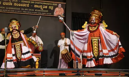 Kasaragod | ಎಡನೀರು ಮಠದಲ್ಲಿ ‘ಗದಾಯುದ್ಧ’ ಯಕ್ಷಗಾನ ಪ್ರದರ್ಶನ
