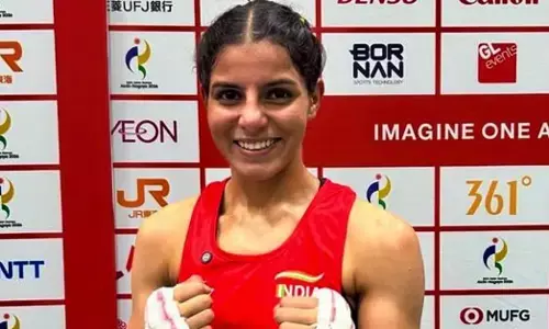 Asian Games | ಬಾಕ್ಸಿಂಗ್: ಸಾಕ್ಷಿ ಚೌಧರಿ ಪ್ರಿ-ಕ್ವಾರ್ಟರ್ ಫೈನಲ್‌ಗೆ