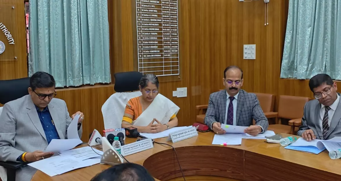ರಾಷ್ಟ್ರೀಯ ಲೋಕ್ ಅದಾಲತ್ನಲ್ಲಿ 44,28,455 ಪ್ರಕರಣ ಇತ್ಯರ್ಥ : ನ್ಯಾ.ಅನು ಸಿವರಾಮನ್ ರಾಷ್ಟ್ರೀಯ ಲೋಕ್ ಅದಾಲತ್ನಲ್ಲಿ 44,28,455 ಪ್ರಕರಣ ಇತ್ಯರ್ಥ : ನ್ಯಾ.ಅನು ಸಿವರಾಮನ್