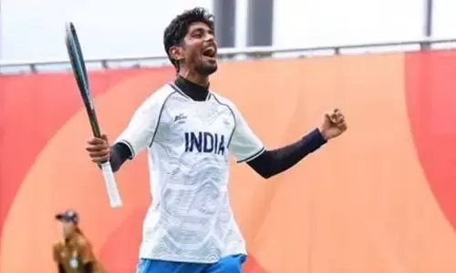 Asian Games | ಸಾಫ್ಟ್ ಟೆನಿಸ್: ಕಂಚು ಗೆದ್ದ ಜಯ್ ಮೀನಾ
