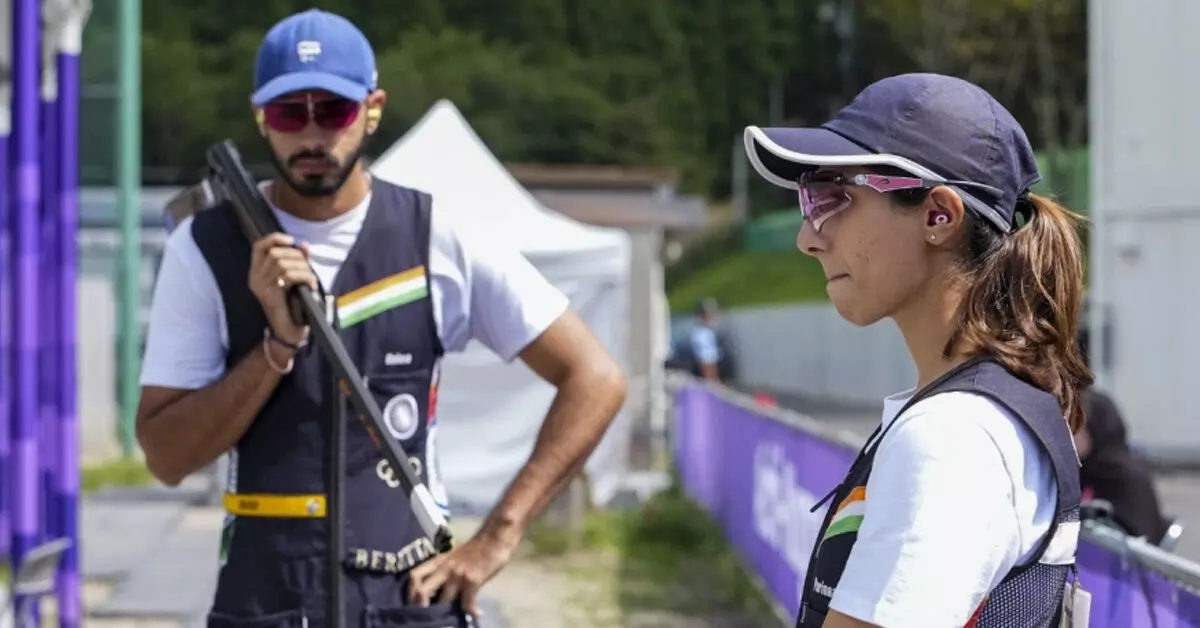 Asian Games 2026 | ಮಿಕ್ಸೆಡ್ ಟೀಮ್ ಸ್ಕೀಟ್ ಶೂಟಿಂಗ್ ನಲ್ಲಿ ಭಾರತದ ಜೀತ್ ಸಿಂಗ್ ನರುಕಾ -ಪರಿನಾಝ್ ಧಲಿವಾಲ್ ಜೋಡಿಗೆ ಕಂಚು Asian Games 2026 | ಮಿಕ್ಸೆಡ್ ಟೀಮ್ ಸ್ಕೀಟ್ ಶೂಟಿಂಗ್ ನಲ್ಲಿ ಭಾರತದ ಜೀತ್ ಸಿಂಗ್ ನರುಕಾ -ಪರಿನಾಝ್ ಧಲಿವಾಲ್ ಜೋಡಿಗೆ ಕಂಚು