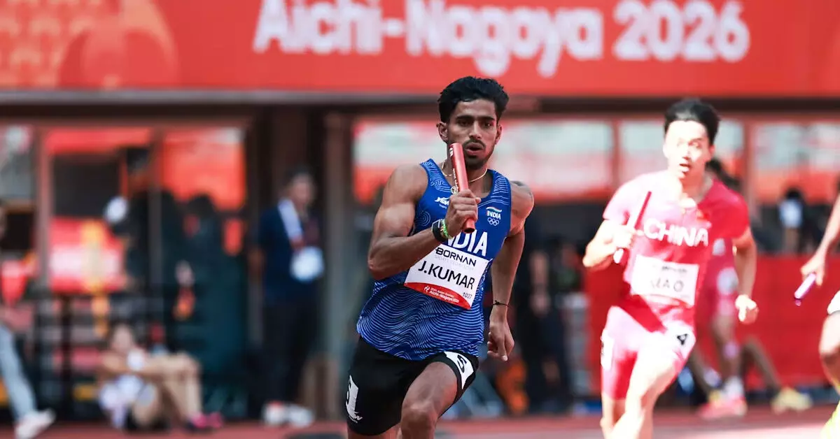Asian Games | ಮಿಶ್ರ 4x400 ಮೀಟರ್ ರಿಲೇಯಲ್ಲಿ ಭಾರತಕ್ಕೆ ಬೆಳ್ಳಿ Asian Games | ಮಿಶ್ರ 4x400 ಮೀಟರ್ ರಿಲೇಯಲ್ಲಿ ಭಾರತಕ್ಕೆ ಬೆಳ್ಳಿ