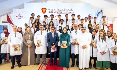 ʼವೈಟ್ ಕೋಟ್ 2026’ | ತುಂಬೆ ಗ್ರೂಪ್‌ನ ಗಲ್ಫ್ ಮೆಡಿಕಲ್ ಯೂನಿವರ್ಸಿಟಿಯಲ್ಲಿ ನೂತನ ವಿದ್ಯಾರ್ಥಿಗಳ ಸ್ವಾಗತ ಕಾರ್ಯಕ್ರಮ