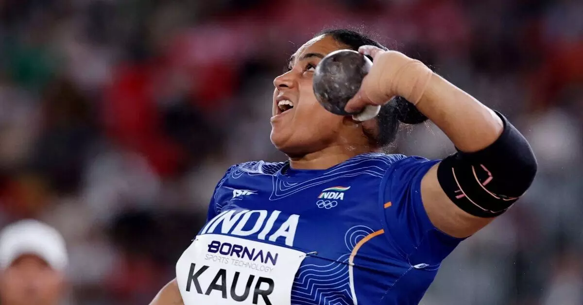 Asian Games | ಶಾಟ್ಪುಟ್: ಮನ್ಪ್ರೀತ್ ಕೌರ್ ಗೆ ಕಂಚು Asian Games | ಶಾಟ್ಪುಟ್: ಮನ್ಪ್ರೀತ್ ಕೌರ್ ಗೆ ಕಂಚು