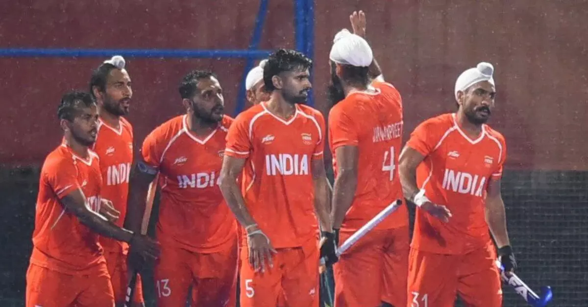 Asian Games | ಜಪಾನ್ ವಿರುದ್ಧ ಭಾರತಕ್ಕೆ ಜಯ: ಸೆಮಿಫೈನಲ್ಗೆ ಪುರುಷರ ಹಾಕಿ ತಂಡ Asian Games | ಜಪಾನ್ ವಿರುದ್ಧ ಭಾರತಕ್ಕೆ ಜಯ: ಸೆಮಿಫೈನಲ್ಗೆ ಪುರುಷರ ಹಾಕಿ ತಂಡ