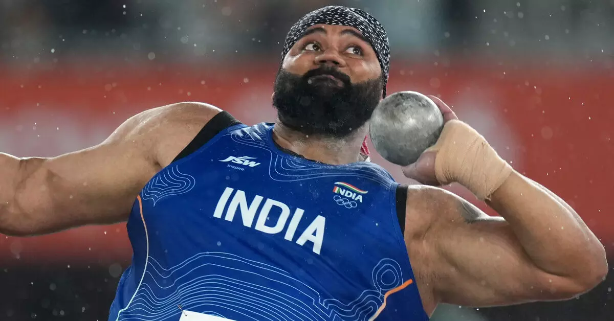Asian Games | ಶಾಟ್ಪುಟ್ : ಬೆಳ್ಳಿಗೆ ತೃಪ್ತಿಪಟ್ಟ ತಜಿಂದರ್ಪಾಲ್ ಸಿಂಗ್ Asian Games | ಶಾಟ್ಪುಟ್ : ಬೆಳ್ಳಿಗೆ ತೃಪ್ತಿಪಟ್ಟ ತಜಿಂದರ್ಪಾಲ್ ಸಿಂಗ್