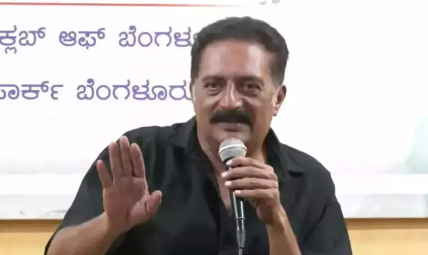 ಎಸ್ಐಆರ್ ಪ್ರಕ್ರಿಯೆ ರದ್ದುಪಡಿಸಿ : ಪ್ರಕಾಶ್ ರಾಜ್ ಆಗ್ರಹ ಎಸ್ಐಆರ್ ಪ್ರಕ್ರಿಯೆ ರದ್ದುಪಡಿಸಿ : ಪ್ರಕಾಶ್ ರಾಜ್ ಆಗ್ರಹ