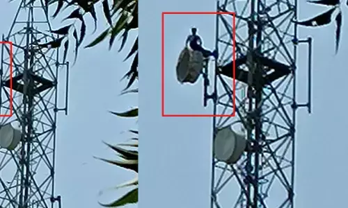 Aland | ಪ್ರೀತಿಸಿದ ಯುವತಿಯೊಂದಿಗೆ ಮದುವೆ ಮಾಡಿಸುವಂತೆ ಒತ್ತಾಯಿಸಿ ಏರ್‌ಟೆಲ್ ಟವರ್ ಏರಿದ ಯುವಕ