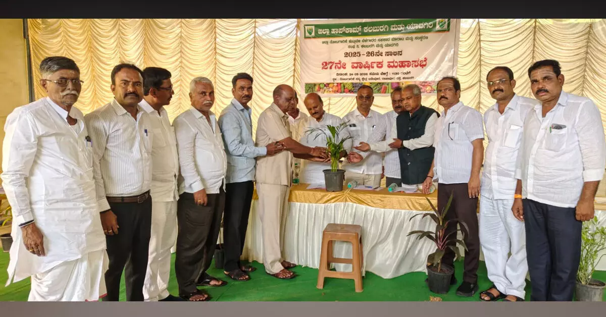 Kalaburagi | ಹಾಪ್ಕಾಮ್ಸ್ ಆರ್ಥಿಕ ಬಲವರ್ಧನೆಗೆ ಅಗತ್ಯ ಕ್ರಮ: ಮಲ್ಲಿಕಾರ್ಜುನ ಭೂಶೆಟ್ಟಿ Kalaburagi | ಹಾಪ್ಕಾಮ್ಸ್ ಆರ್ಥಿಕ ಬಲವರ್ಧನೆಗೆ ಅಗತ್ಯ ಕ್ರಮ: ಮಲ್ಲಿಕಾರ್ಜುನ ಭೂಶೆಟ್ಟಿ