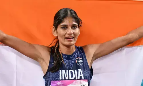 Asian Games | 5,000 ಮೀ. ಓಟದಲ್ಲಿ 2ನೇ ಕಂಚಿನ ಪದಕ ಜಯಿಸಿದ ಪಾರುಲ್ ಚೌಧರಿ
