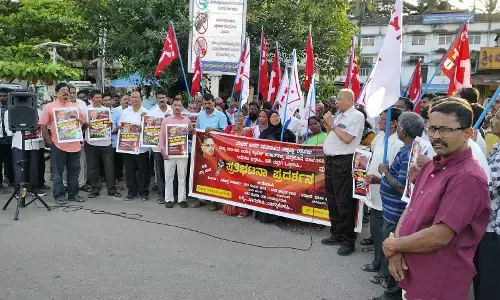 ಕುಂದಾಪುರ | ಜ್ಞಾನೇಶ್ ವಜಾಕ್ಕೆ ಆಗ್ರಹಿಸಿ ಸಮಾನ ಮನಸ್ಕ ಸಂಘಟನೆಗಳಿಂದ ಪ್ರತಿಭಟನೆ