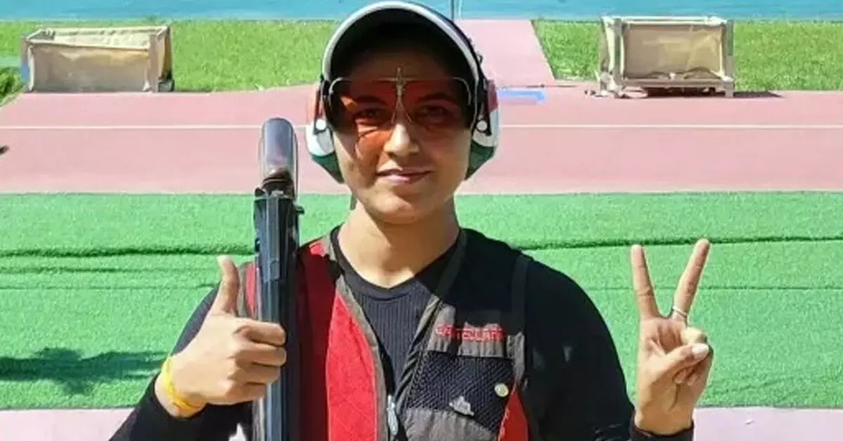 Asian Games 2026 | ವೈಯಕ್ತಿಕ ವಿಭಾಗದಲ್ಲಿ ಭಾರತಕ್ಕೆ ಮೊದಲ ಚಿನ್ನ: ಟ್ರ್ಯಾಪ್ ಶೂಟಿಂಗ್ ನಲ್ಲಿ ನೀರು ಧಂಡಾ ಐತಿಹಾಸಿಕ ಸಾಧನೆ Asian Games 2026 | ವೈಯಕ್ತಿಕ ವಿಭಾಗದಲ್ಲಿ ಭಾರತಕ್ಕೆ ಮೊದಲ ಚಿನ್ನ: ಟ್ರ್ಯಾಪ್ ಶೂಟಿಂಗ್ ನಲ್ಲಿ ನೀರು ಧಂಡಾ ಐತಿಹಾಸಿಕ ಸಾಧನೆ
