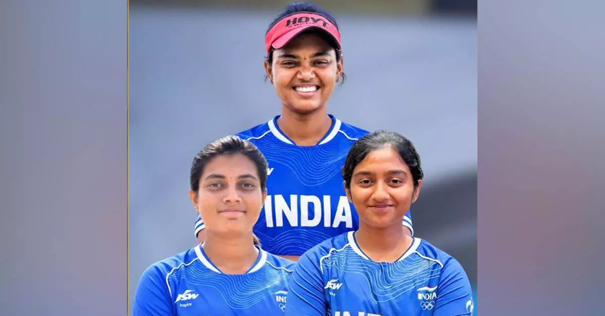 Asian Games 2026 | ಭಾರತದ ವನಿತೆಯರ ಬಿಲ್ಲಿನ ಗುರಿಗೆ ಚಿನ್ನದ ಪದಕದ ಗರಿ Asian Games 2026 | ಭಾರತದ ವನಿತೆಯರ ಬಿಲ್ಲಿನ ಗುರಿಗೆ ಚಿನ್ನದ ಪದಕದ ಗರಿ