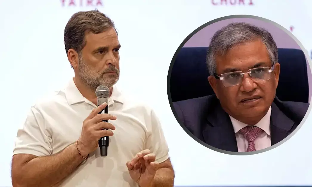 ‘ಜ್ಞಾನೇಶ್ ಕುಮಾರ್ ರಾಜೀನಾಮೆ ನೀಡಬೇಕು; ಅವರನ್ನು ಕೂರಿಸಿದ ವ್ಯವಸ್ಥೆಯೂ ಹೋಗಲಿದೆ’: ರಾಹುಲ್ ಗಾಂಧಿ