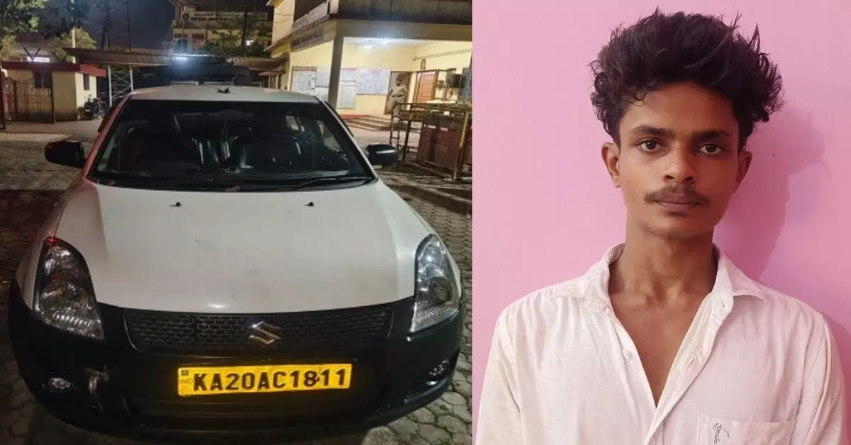 Kundapur | ಬೀಡಾಡಿ ದನವನ್ನು ಕಾರಿನಲ್ಲಿ ತುಂಬಿಕೊಂಡು ಪರಾರಿಯಾದ ಪ್ರಕರಣ: ಪ್ರಮುಖ ಆರೋಪಿ ಬಂಧನ Kundapur | ಬೀಡಾಡಿ ದನವನ್ನು ಕಾರಿನಲ್ಲಿ ತುಂಬಿಕೊಂಡು ಪರಾರಿಯಾದ ಪ್ರಕರಣ: ಪ್ರಮುಖ ಆರೋಪಿ ಬಂಧನ