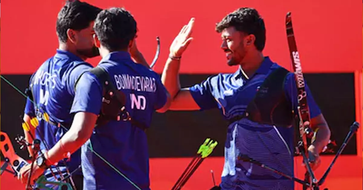 Asian Games | ಪುರುಷರ ರಿಕರ್ವ್ ತಂಡ ವಿಭಾಗದಲ್ಲಿ ಭಾರತಕ್ಕೆ ಬೆಳ್ಳಿ Asian Games | ಪುರುಷರ ರಿಕರ್ವ್ ತಂಡ ವಿಭಾಗದಲ್ಲಿ ಭಾರತಕ್ಕೆ ಬೆಳ್ಳಿ