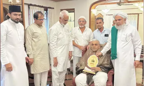 Mangaluru | ಹಾಜ್ ಯೆನೆಪೋಯ ಮುಹಮ್ಮದ್ ಕುಂಞಿಗೆ ಸನ್ಮಾನ