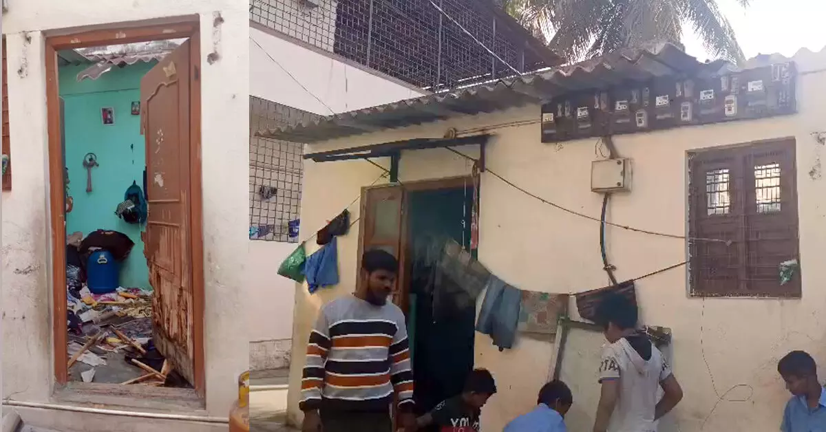 Bengaluru | ಮನೆಯಲ್ಲಿ ಗ್ಯಾಸ್ ಸಿಲಿಂಡರ್ ಸ್ಫೋಟ: ಆರು ಮಂದಿಗೆ ಗಂಭೀರ ಗಾಯ Bengaluru | ಮನೆಯಲ್ಲಿ ಗ್ಯಾಸ್ ಸಿಲಿಂಡರ್ ಸ್ಫೋಟ: ಆರು ಮಂದಿಗೆ ಗಂಭೀರ ಗಾಯ