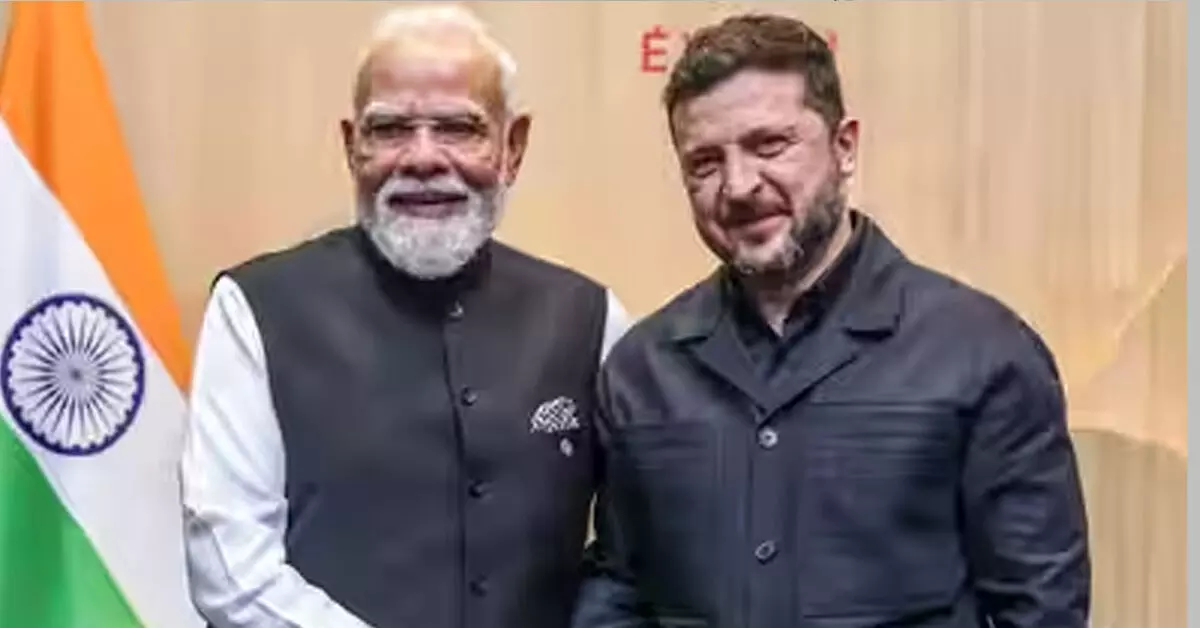 ರಷ್ಯಾ–ಉಕ್ರೇನ್ ಯುದ್ಧಕ್ಕೆ ಭಾರತದ ‘ಶಾಂತಿ ಸೂತ್ರ’; ‘ಅತ್ಯಂತ ಸಮಗ್ರ’ ಎಂದ ಉಕ್ರೇನ್ ರಷ್ಯಾ–ಉಕ್ರೇನ್ ಯುದ್ಧಕ್ಕೆ ಭಾರತದ ‘ಶಾಂತಿ ಸೂತ್ರ’; ‘ಅತ್ಯಂತ ಸಮಗ್ರ’ ಎಂದ ಉಕ್ರೇನ್