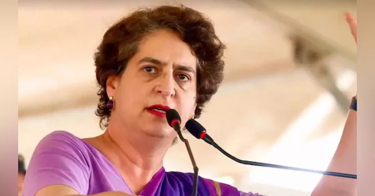 CEC ವಿರುದ್ಧ ಪ್ರತಿಭಟನೆ ವೇಳೆ ಪತ್ರಕರ್ತೆಯರಿಗೆ ಪೊಲೀಸರಿಂದ ಲೈಂಗಿಕ ಕಿರುಕುಳ ಆರೋಪ : ಮೋದಿ, ಶಾ ವಿರುದ್ಧ ಪ್ರಿಯಾಂಕಾ ಗಾಂಧಿ ಆಕ್ರೋಶ CEC ವಿರುದ್ಧ ಪ್ರತಿಭಟನೆ ವೇಳೆ ಪತ್ರಕರ್ತೆಯರಿಗೆ ಪೊಲೀಸರಿಂದ ಲೈಂಗಿಕ ಕಿರುಕುಳ ಆರೋಪ : ಮೋದಿ, ಶಾ ವಿರುದ್ಧ ಪ್ರಿಯಾಂಕಾ ಗಾಂಧಿ ಆಕ್ರೋಶ